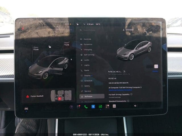 2019 TESLA MODEL 3 LONG RANGE/MID RANGE/STANDARD RANGE/STANDARD RANGE PLUS 17