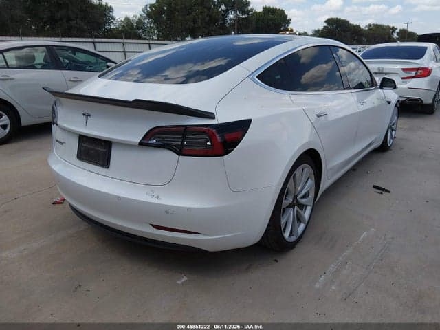 2019 TESLA MODEL 3 LONG RANGE/MID RANGE/STANDARD RANGE/STANDARD RANGE PLUS 4