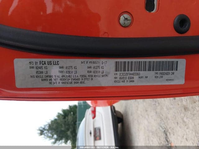 2017 DODGE CHALLENGER R/T 9
