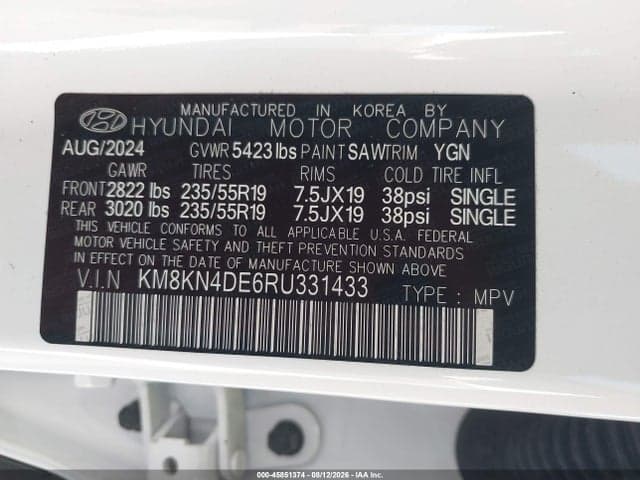 2024 HYUNDAI IONIQ 5 SEL 9