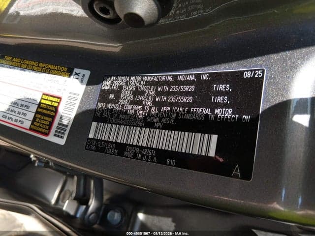 2025 TOYOTA HIGHLANDER LIMITED 9