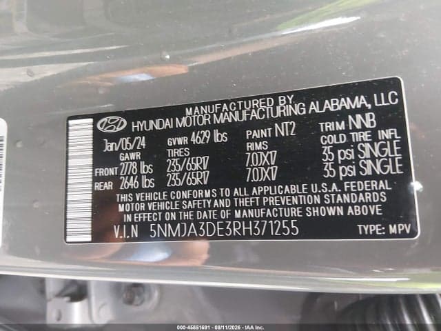2024 HYUNDAI TUCSON SE 9