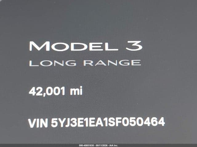 2025 TESLA MODEL 3 7