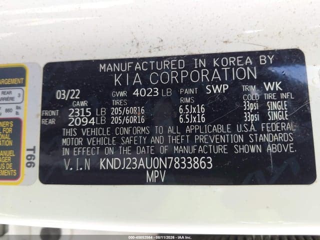2022 KIA SOUL LX 9