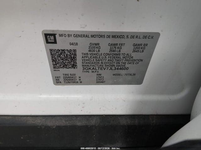 2018 GMC TERRAIN SLE 9