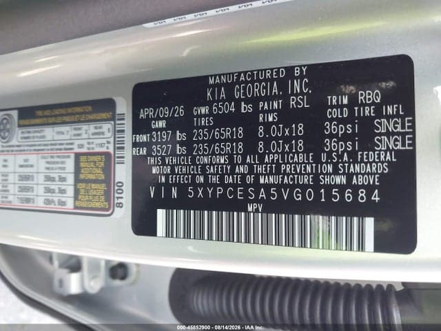 2027 KIA TELLURIDE HYBRID EX 9