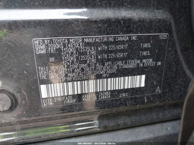 2025 TOYOTA RAV4 XLE 9
