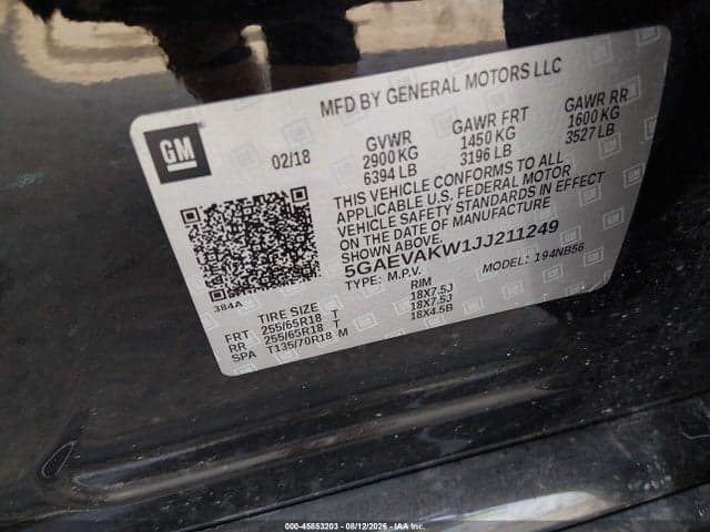 2018 BUICK ENCLAVE ESSENCE 9