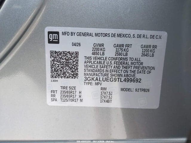 2026 GMC TERRAIN AWD ELEVATION 9