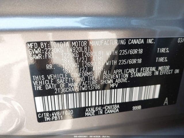 2026 TOYOTA RAV4 SE 9