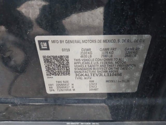 2020 GMC TERRAIN AWD SLE 9