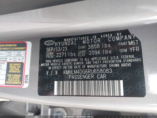 2024 HYUNDAI ELANTRA SEL 9