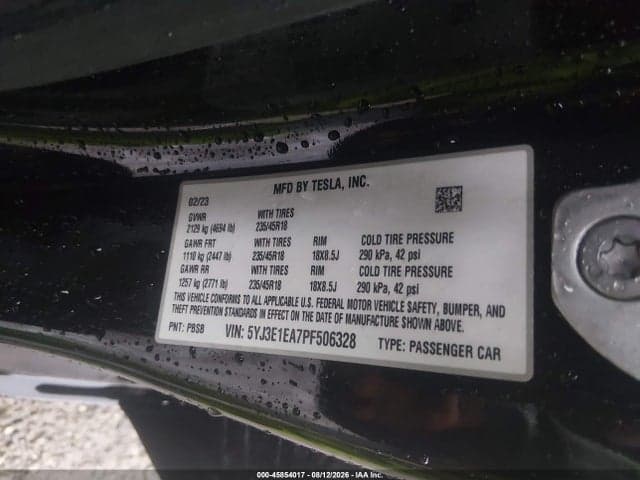 2023 TESLA MODEL 3 REAR-WHEEL DRIVE 9