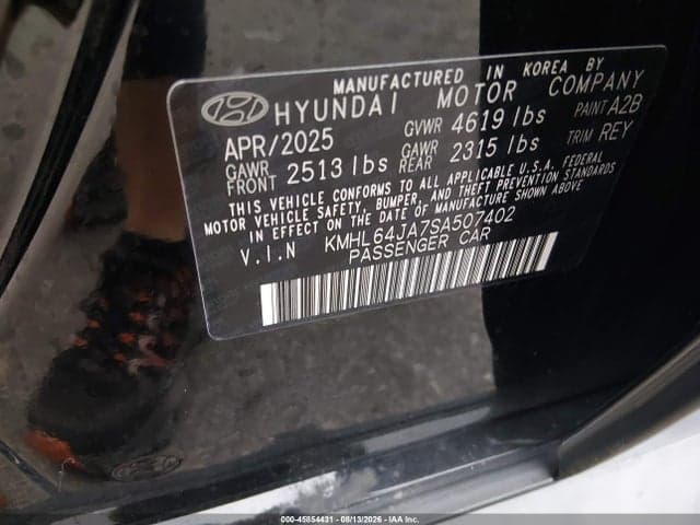 2025 HYUNDAI SONATA SEL 9