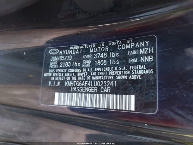2020 HYUNDAI VELOSTER 2.0 9