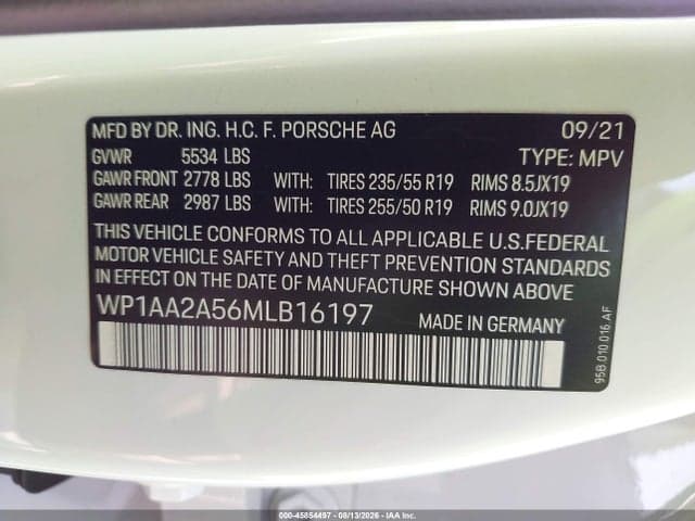 2021 PORSCHE MACAN 9