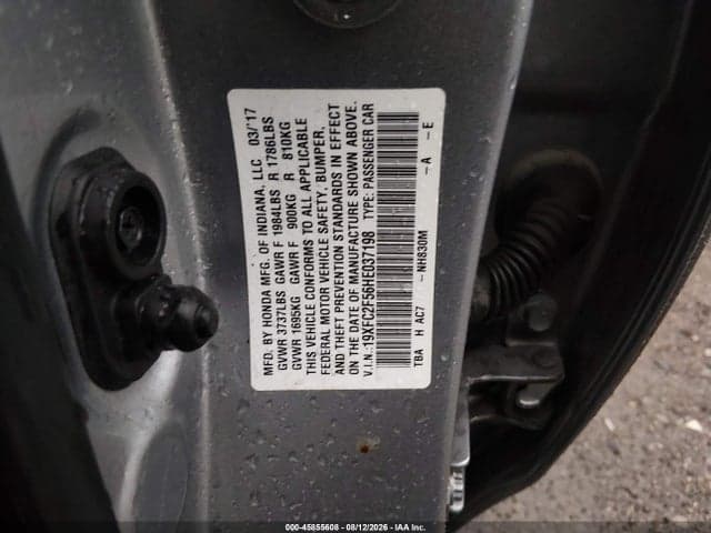 2017 HONDA CIVIC LX 9