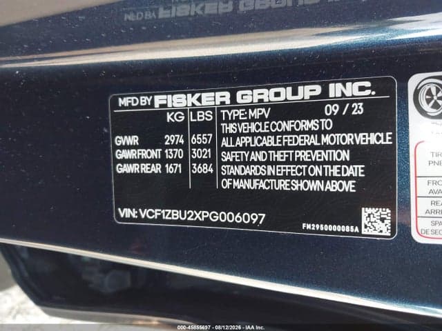 2023 FISKER OCEAN ONE 9
