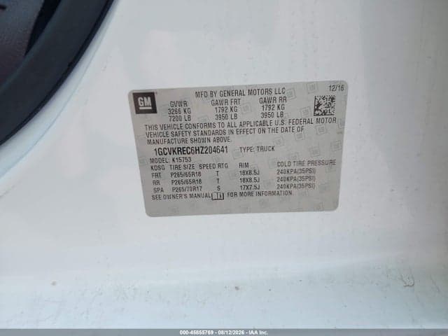 2017 CHEVROLET SILVERADO 1500 LT 9