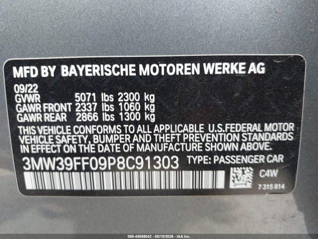2023 BMW 330E 4