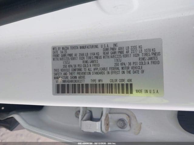 2025 MAZDA CX-50 2.5 S SELECT PACKAGE 9