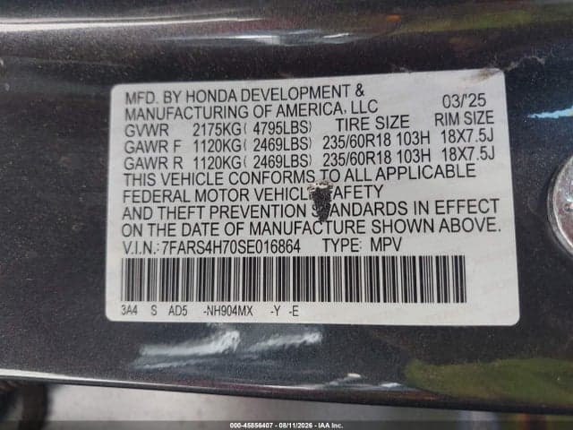 2025 HONDA CR-V EX-L AWD 9
