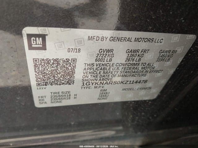 2019 CADILLAC XT5 STANDARD 9