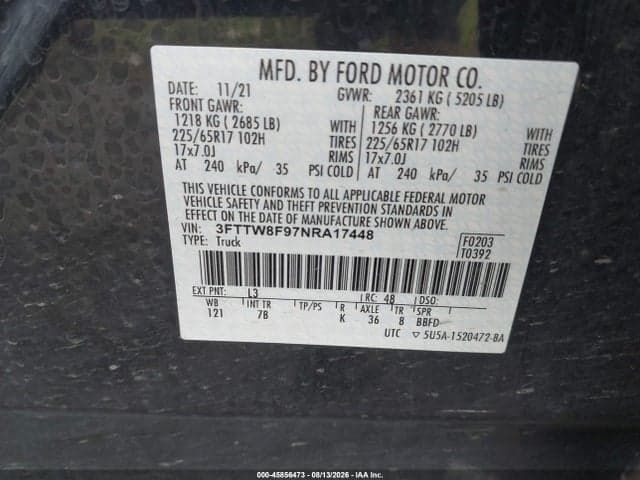 2022 FORD MAVERICK XLT 9