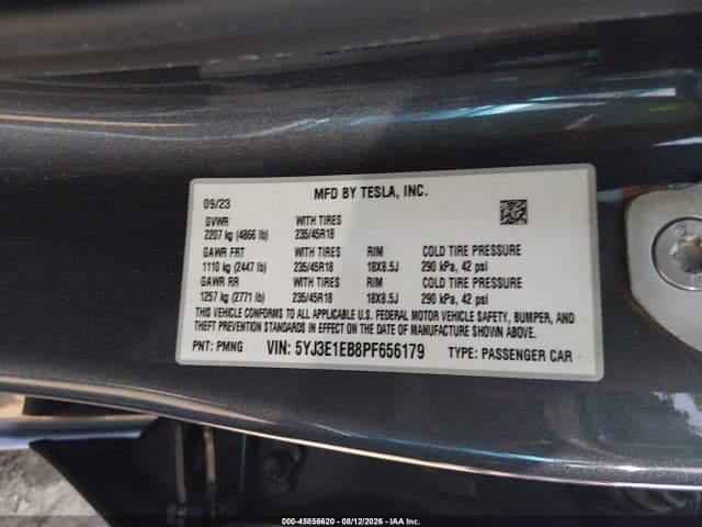 2023 TESLA MODEL 3 LONG RANGE DUAL MOTOR ALL-WHEEL DRIVE 9