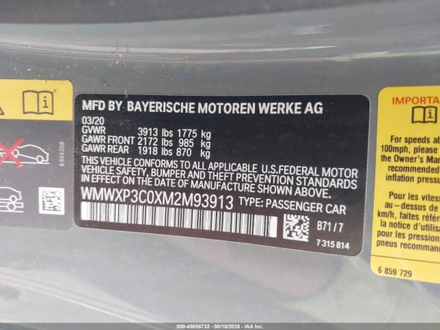 2021 MINI SE HARDTOP COOPER 9
