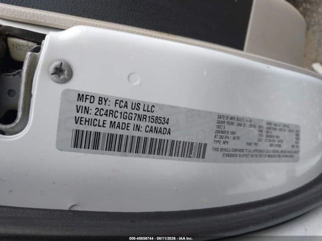 2022 CHRYSLER PACIFICA LIMITED 9