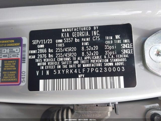 2023 KIA SORENTO SX 9