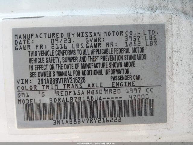 2024 NISSAN SENTRA S XTRONIC CVT 9