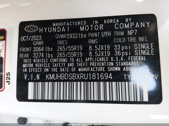 2024 GENESIS GV80 2.5T AWD 9