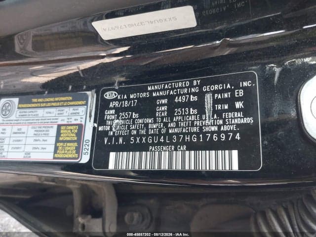 2017 KIA OPTIMA EX 9