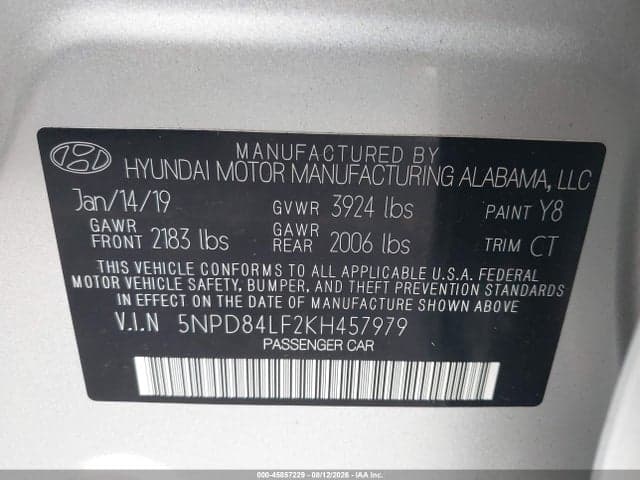 2019 HYUNDAI ELANTRA SEL 9