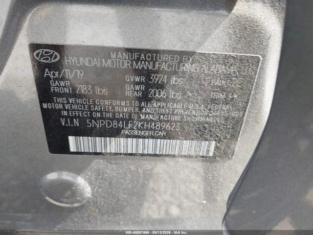 2019 HYUNDAI ELANTRA SEL 9