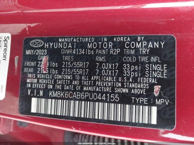 2023 HYUNDAI KONA SEL 9