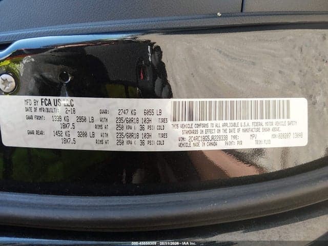 2018 CHRYSLER PACIFICA TOURING L 9