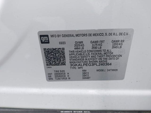 2023 GMC TERRAIN FWD SLT 9