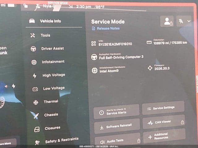 2021 TESLA MODEL 3 STANDARD RANGE PLUS REAR-WHEEL DRIVE 15