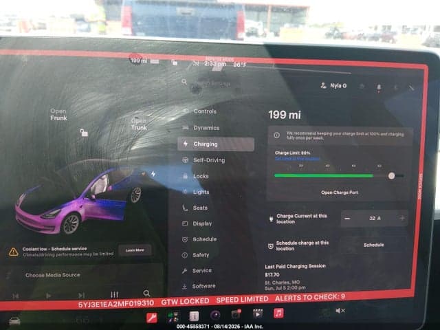 2021 TESLA MODEL 3 STANDARD RANGE PLUS REAR-WHEEL DRIVE 17