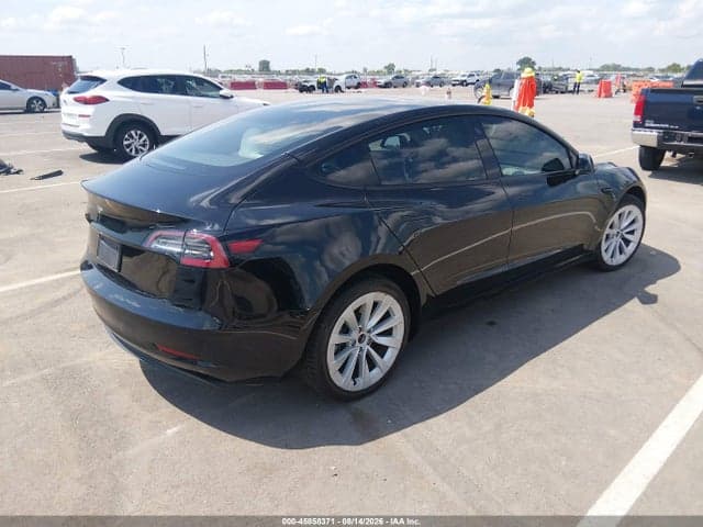 2021 TESLA MODEL 3 STANDARD RANGE PLUS REAR-WHEEL DRIVE 4