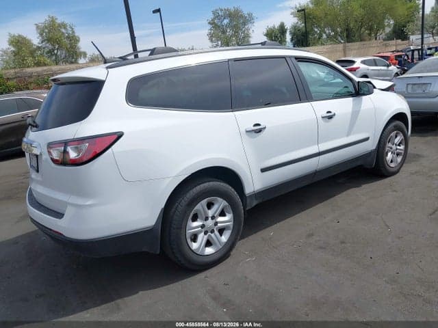 2017 CHEVROLET TRAVERSE LS 4