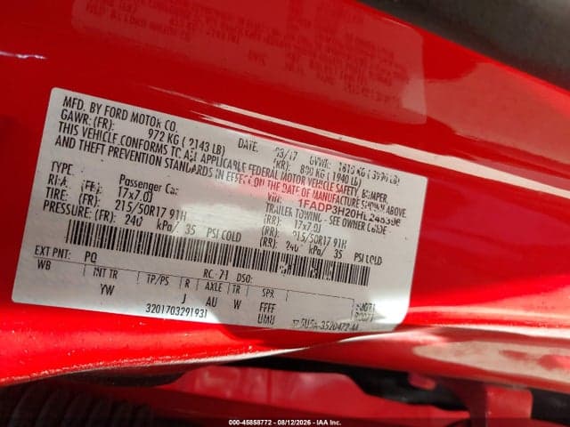2017 FORD FOCUS SEL 9