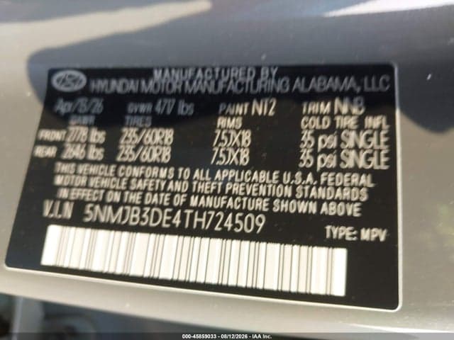 2026 HYUNDAI TUCSON SEL 9