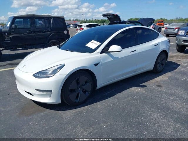 2021 TESLA MODEL 3 STANDARD RANGE PLUS REAR-WHEEL DRIVE 2