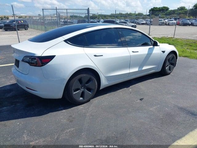 2021 TESLA MODEL 3 STANDARD RANGE PLUS REAR-WHEEL DRIVE 4