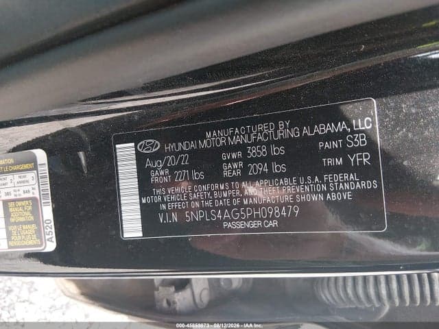 2023 HYUNDAI ELANTRA SEL 9