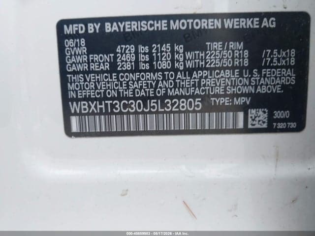 2018 BMW X1 XDRIVE28I 9